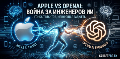 Apple и OpenAI воюют за инженеров: как гонка за ИИ-талантами изменит ваши гаджеты