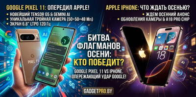 Google показала Pixel 11 раньше Apple